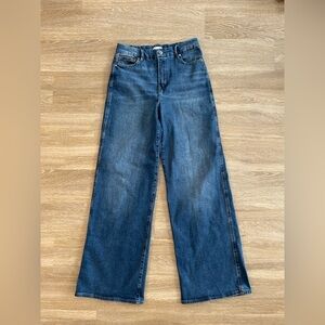 Good American Good Skate Wide Leg Jeans